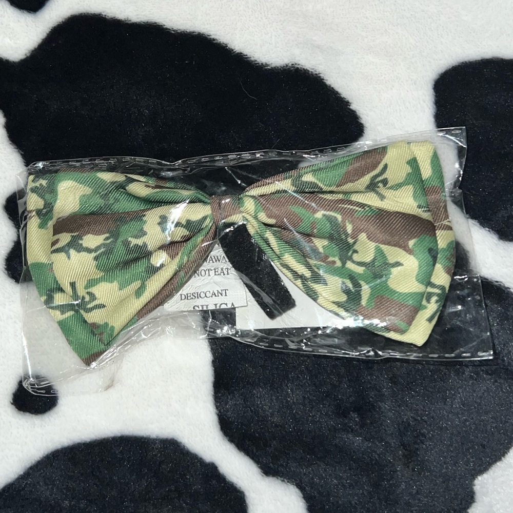 Camo Pet Bow Tie